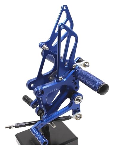 Repose-pieds arrière en aluminium CNC bleu pour moto CBR250R 2010-2016