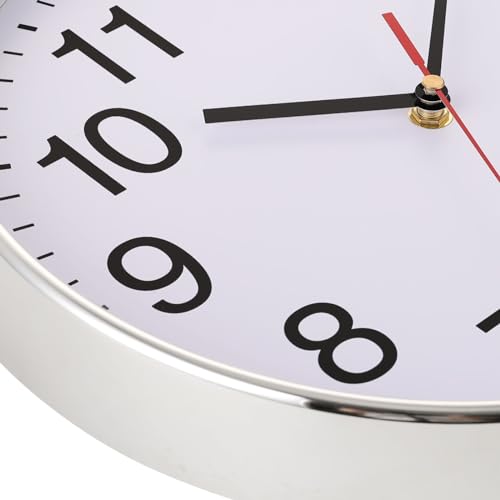 Horloges murales silencieuses à quartz Plumeet 40,6 cm sans tic-tac