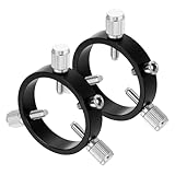 PATIKIL 50mm Diameter Adjustable Guiding Scope Rings, 2pcs...