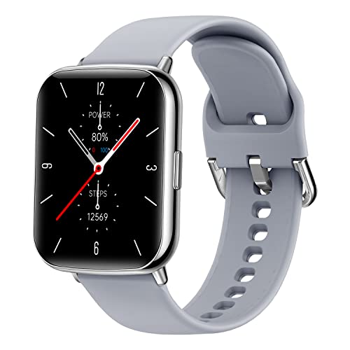 ASWEE Smart Watch, Full Touch Screen Fitness Tracker with All Day Heart Rate, Blood Oxygen Blood Pressure, Sleep Monitor, Step Counter, Notification Reminder, and IP68 Waterproof for Men Women Kids