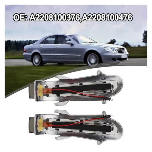 Intermitentes LED de espejo para Benz Clase S W220 1999-2002 4