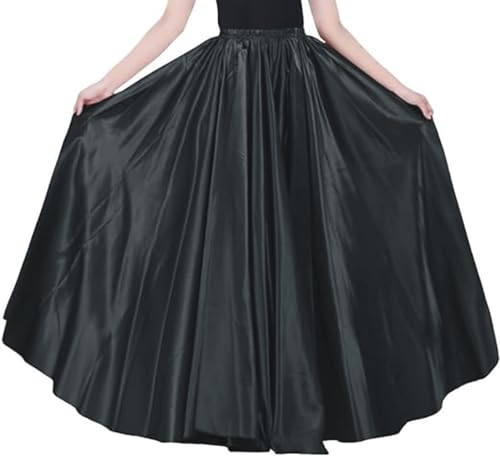 Image of Radhika 'n' Dhaanya creation Women's Silk Fabric Double Umbrella Lehenga Skirt Flare 8 to 9 mtrs.