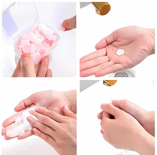Image of 2pc Paper Soap Strips for Travel essentials - Soap Paper Travel Essentials for women men | Handwash travel accessories for men kids | soap sheets | Travelling Soap