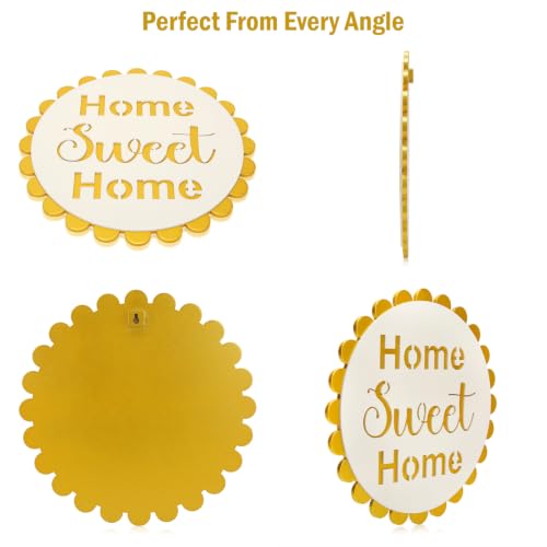 Image of Sehaz Artworks Home Sweet Home Decorative Items for Living Room 28x28 CM