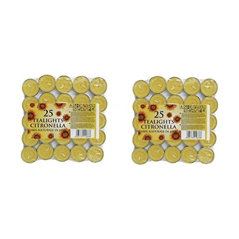 Price's Citronella Tealight Candles Pack of 50 Cover