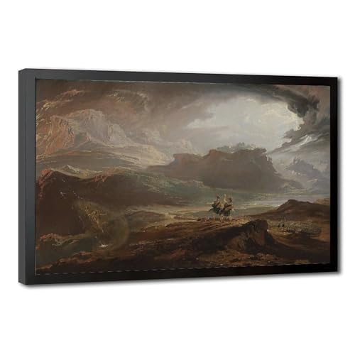 Affiche Macbeth de John Martin impression sur toile pour décoration murale