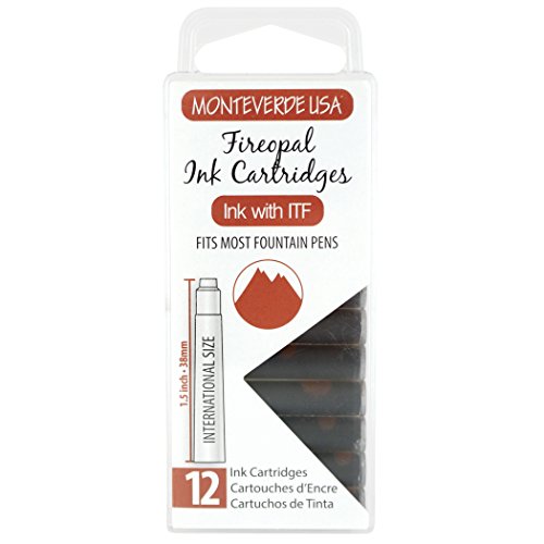 Monteverde G305FO recharge pour stylos roller encre gel pointe moyenne 1 pce