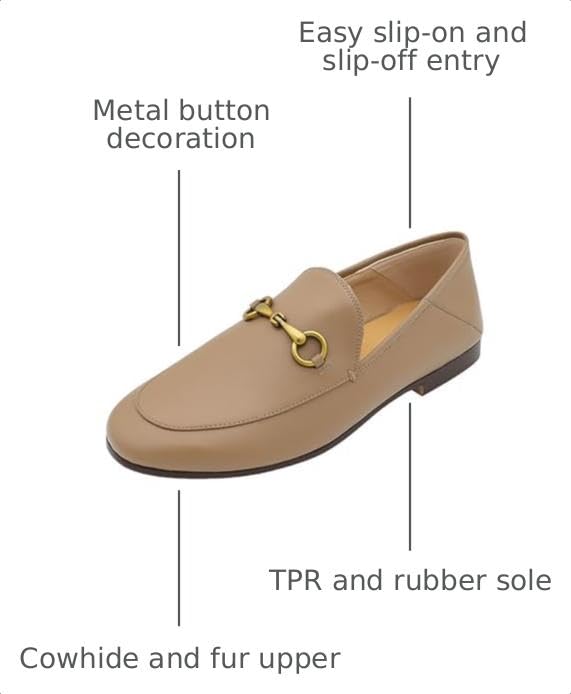 Image of Vertundy Loafers for Women Penny Loafer Comfortable Slip On Dressy Casual Business Work Office Shoes
