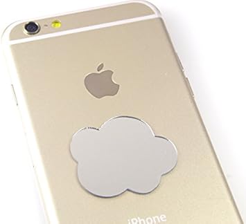 Amazon Cloud Eleven スマホ本体やスマホケース等に貼って使える ミラーシール 小型鏡シール 家電 カメラ オンライン通販