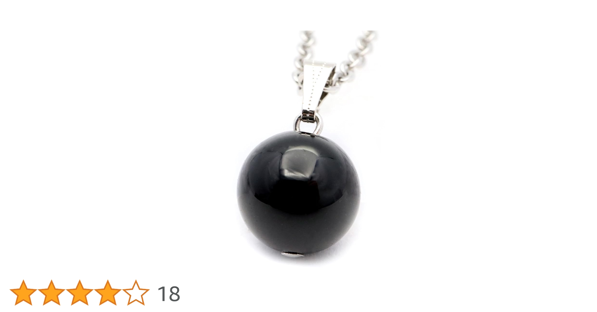 Amazon | [GOLD STONE] モリオン ネックレス 黒水晶 ペンダント