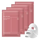 Mascarillas Faciales，Collagen Mask,Mascarilla de biocolágeno， Hidratación Duradera,Reduce los poros, Mejora la...