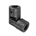 Oumefar 14mm ID Universal Joint Steel Rotatable Shaft Coupling with Keyway Rotatable Motor Connector Cross