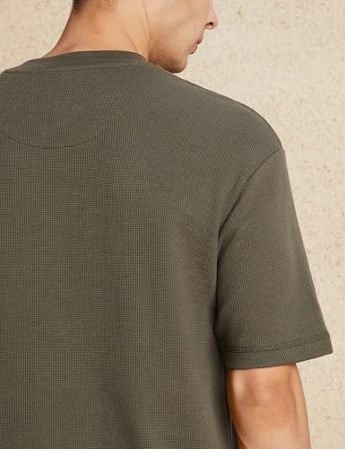 Image of Amazon Brand - Symbol Men's Cotton Blend Oversized Fit T-Shirt