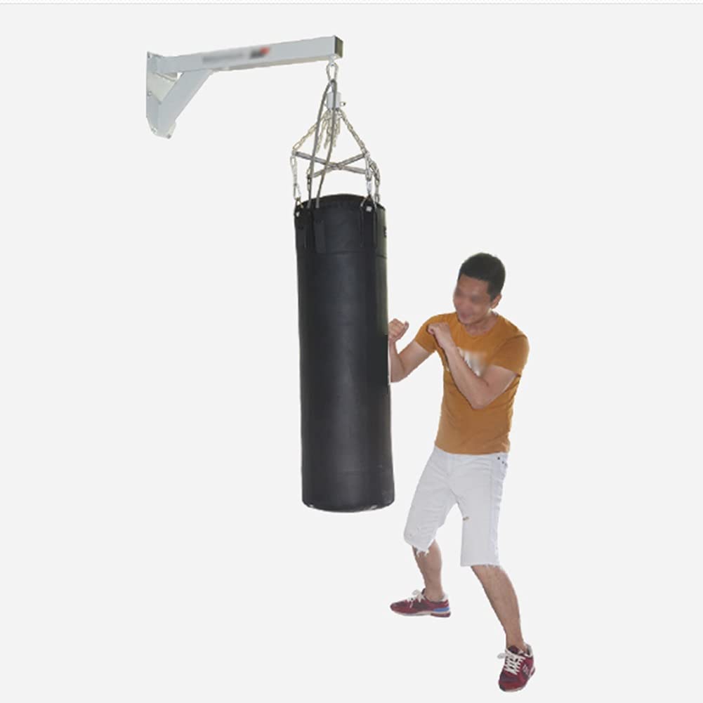 Staffa da parete per sacco da boxe pesante Mensola per sacco di sabbia Staffa a parete Gancio di sospensione per boxe Attrezzatura per il fitness Home Indoor Staffa sospesa a parete Allename
