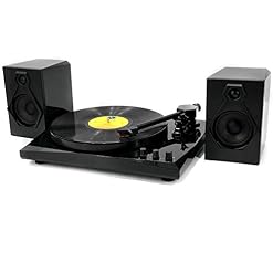 Tourne-Disque phonographe, Lecteur de Vinyle avec 2 Haut-parleurs stéréo séparés, Tourne-Disque Bluetooth, système HiFi… - Les Beatles, Paul McCartney, John Lennon, RIngo Starr, George Harrison