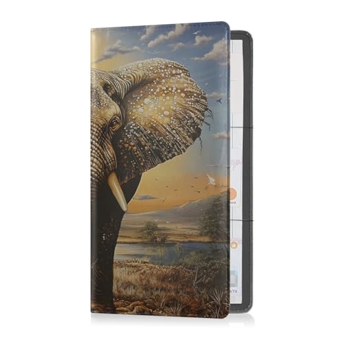 Organizador para Documentos de Cuero Slim miniatura 7