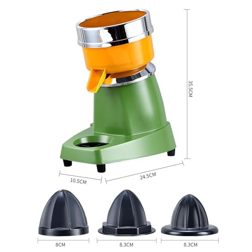 Spremiagrumi elettrico ad alta velocità, 220 V, 1400 giri/min, 3 eliche, design facile da pulire, per bar, ristoranti e uso domestico, soluzione efficiente per spremere