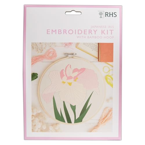 Cerceau à broder RHS kit créatif pour s'accorder une pause détente à la maison