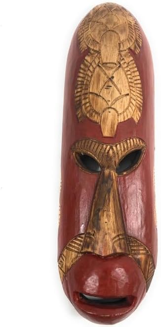 Fijian Tiki Mask 20 in - Love and Happiness - Polynesian Art | #mdr1900650