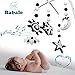Babale | Montessori-Inspired Baby Mobile for Crib - Stimulating Black & White Design for Newborn Engagement - Perfect Baby Crib Mobile for Boys & Girls - Enhances Visual Development