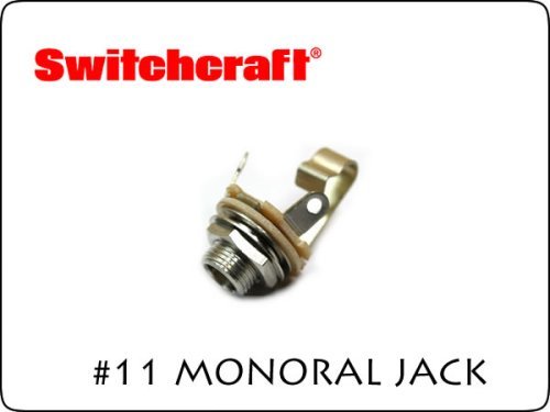 SWITCHCRAFT MONO JACK #11 ギターパーツ