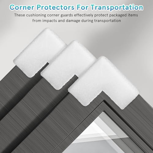 Image of SEWACC Pcs Corner Protectors for Packaging Picture Frame Corner Guards Cushioning Moving Protectors for Furniture