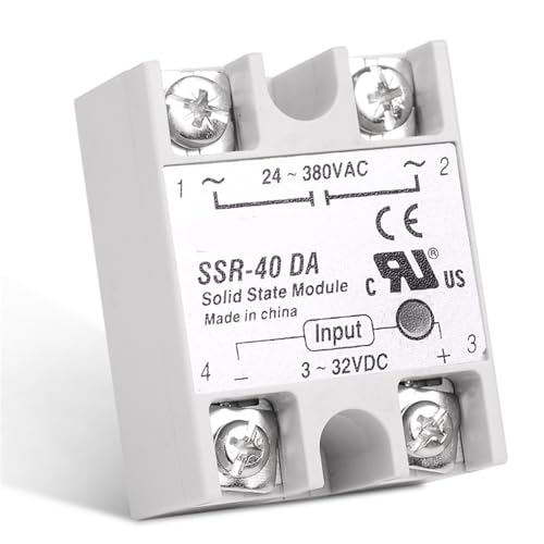 Relais statique SSR 40DA à commutation rapide et isolation optique haute sécurité