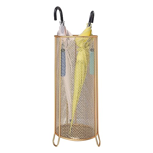Porte-parapluie avec bac de récupération d'eau pour sol sec