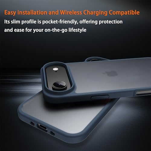 Image of iPhone air Case,Translucent Matte(Dark Blue)