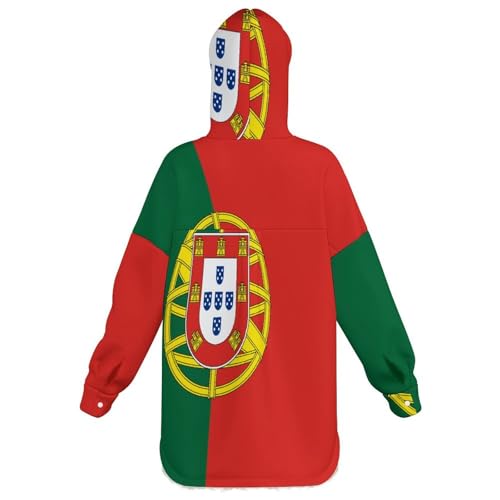 Sweat à capuche oversize portugais idéal pour les soirées fraîches - 2