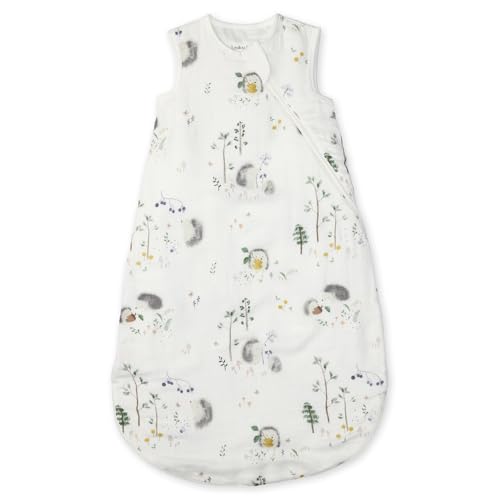 Image of Loulou Lollipop Lightweight Muslin Wearable Baby Blanket Sleeping Bag, Unisex Infant Toddler, 0.5 TOG, 2-Way Zipper Sleepsack