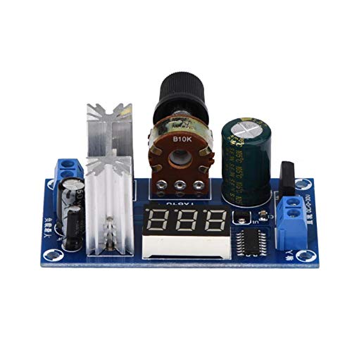 Image of LM317 Power Supply Kit, Adjustable Voltage Regulator, Voltage Regulator Module, Digital Voltage Display Board Linear Regulator
