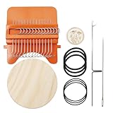 Speedweve Style Darning Loom Kit, Knit Patch Loom Kit with 14 Hooks - Mini Patch Maker Loom2026 Darning Tool for Handcraft DIY Weaving Repair