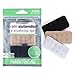 Fashion First Aid Brah! Extender: 2 Hook Bra Extenders for Women, Fits Standard 2 Hook Bras, Soft Microfiber Bra Strap Extender for Comfortable Daily Wear, 3-Color Pack with Black, White, & Beige