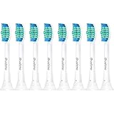 Brushmo HX6013/HX6015 Replacement Toothbrush Heads Compatible with Phillips Sonicare Electric Toothbrush, 8 Pack