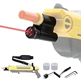 Laser Beam Sight for Bug Salt Gun 4.0,3.0,2.5,2.0 (Only Laser Sight),Adjustable Laser for Fly Gun Salt Shooter with Cups & Strap,Bug Salt Airsoft Accessories for Indoor and Outdoor