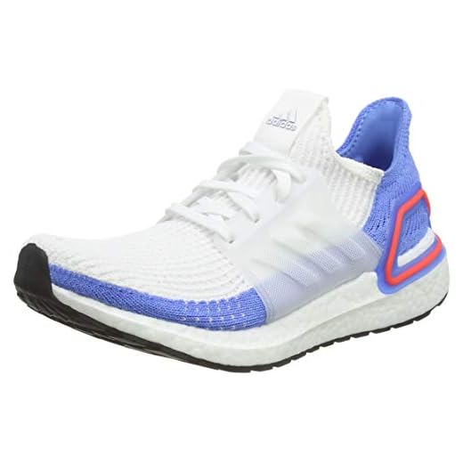 adidas Dam Ultraboost 19 W löparskor, Vit - Vit Ftwr White Ftwr vit äkta blå ftwr vit vit äkta blå - 37 1/3 EU