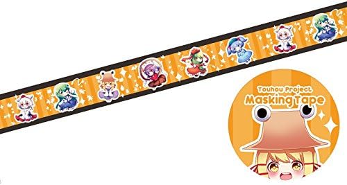 Amazon 東方project マスキングテープ 4 風神録 Illust Mirimo アニメ 萌えグッズ 通販