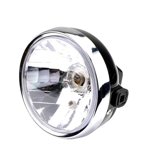 Phare avant pour YBR125 feux de route ampoule ambre optique moto rond