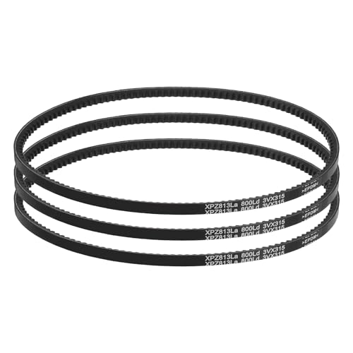 Courroie Trapézoïdale XPZ800 Caoutchouc EPDM Courroie Crantée 10mm Largeur Transmission 800mm