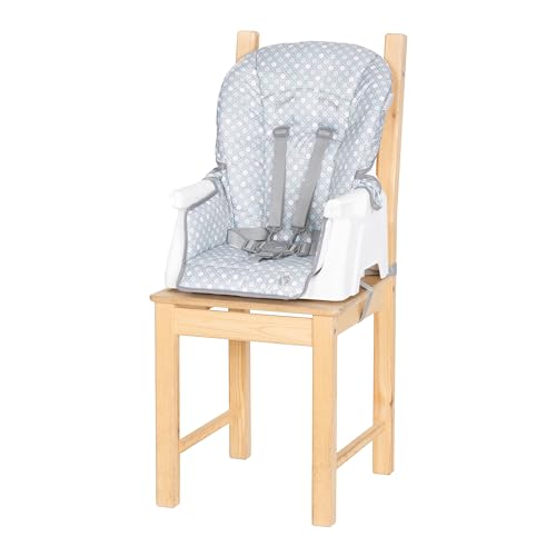 Baby Trend Adapt SpaceSaving Booster High Chair, Elephant Meadow Coral - image 4