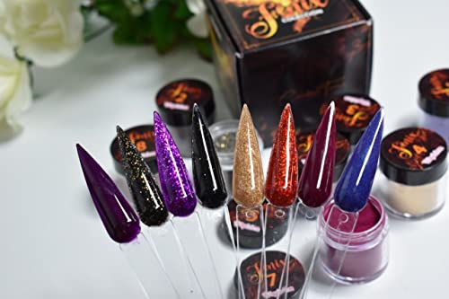 Wapizima Nails Fenix Acrylic Collection 8 frascos 7 g c/u miniatura 4