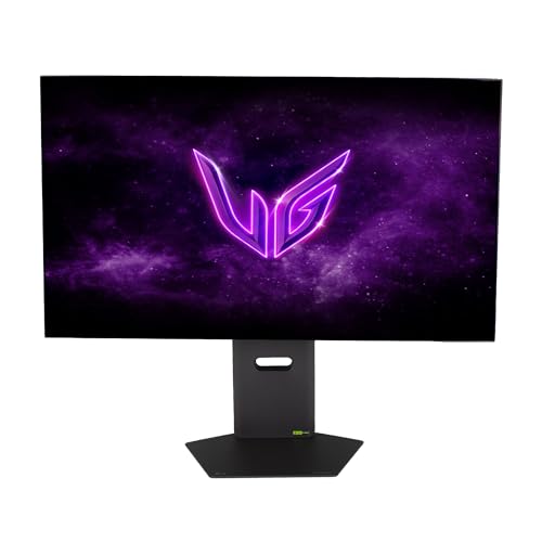 Image of LG Ultragear G8 32GX850A 32 inch Dual-Mode Gaming Monitor Bundle | 4K UHD (3840x2160) 165Hz / FHD 330Hz, OLED Display, 0.03ms, G-SYNC, FreeSync Premium Pro, HDMI & DisplayPort + Cable Ties + More