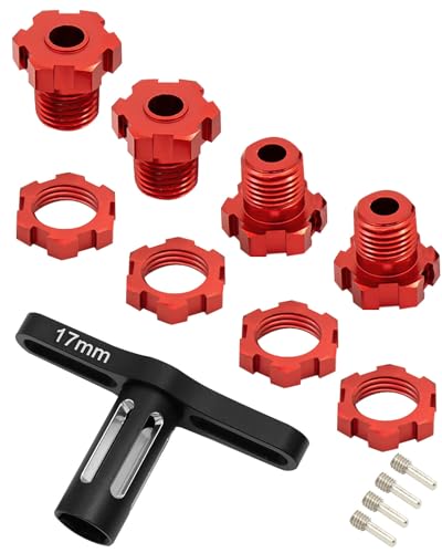 Tuerca de rueda de aluminio 17mm para reparar transmisiones en Revo 3.3 y E-Revo