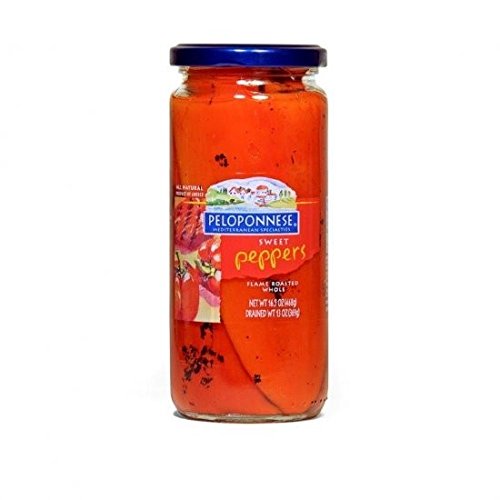 Peloponnese Whole Sweet Peppers - 16.5 oz