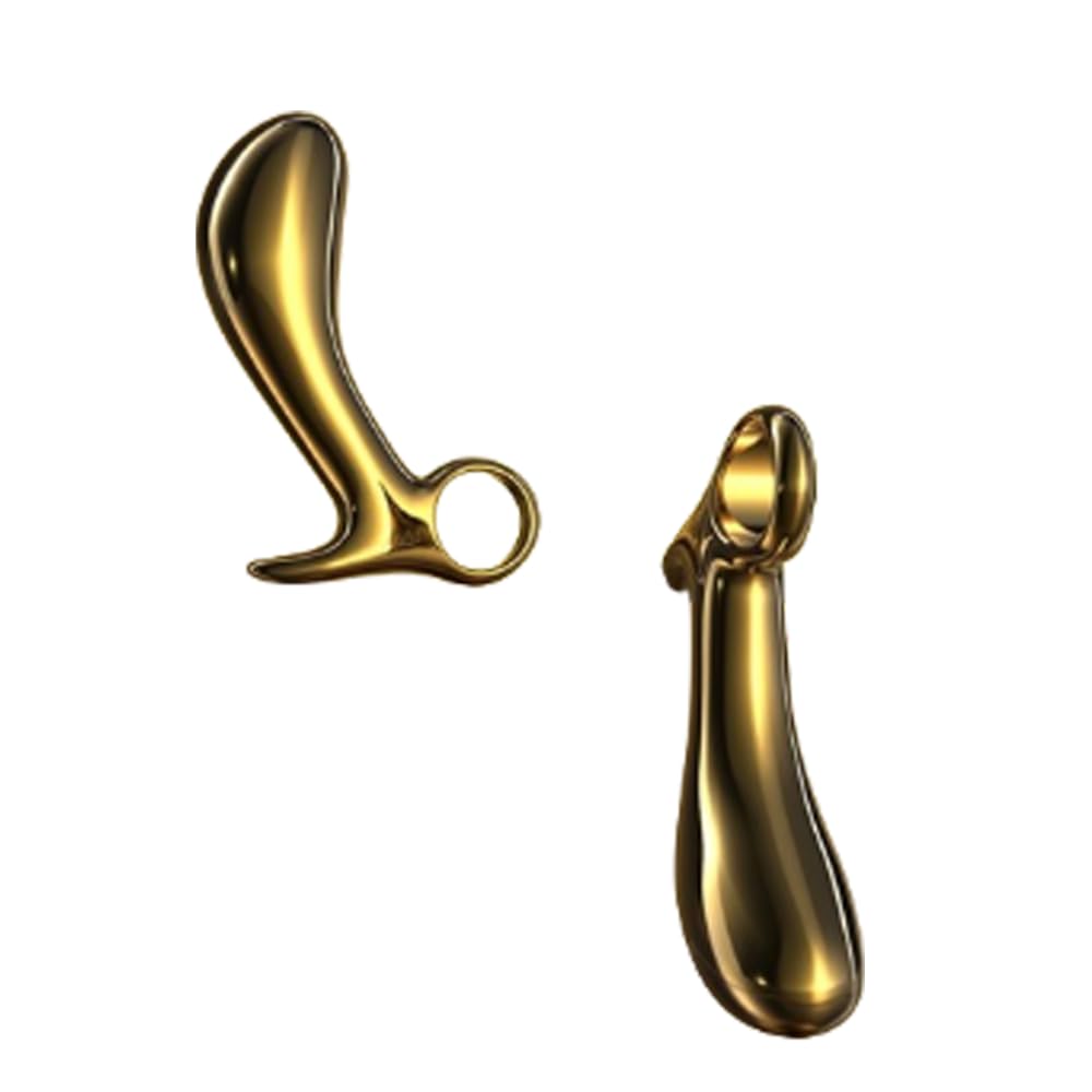 316 Acciaio inossidabile Raccordo anale Acciaio inossidabile Estensione anale Plug anale Dildo a doppia estremità, Plug anale in metallo Punto G Vagina, Giocattoli for uomini e donne