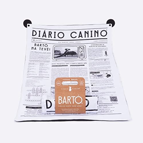 Barto Tapete Higiênico Lavável Meu Bartô Diário Canino Para Cães De Até 25Kg