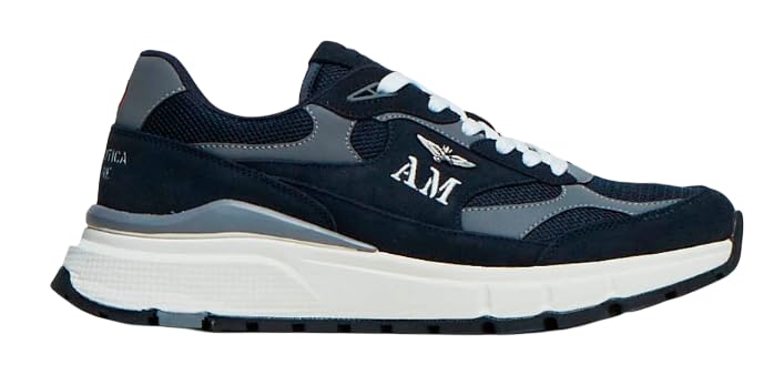 AERONAUTICA MILITARE Scarpe da corsa Aquila Turrita blu navy