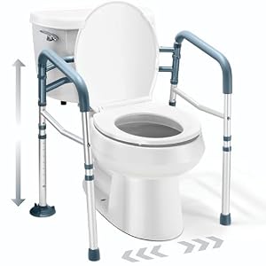 Medical king Toilet Safety Rail ...