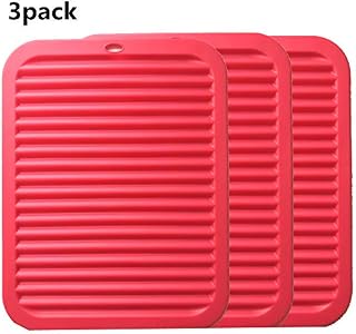 Big Silicone Trivet 9" x 12" for Hot Dish and Pot Hot Pads